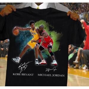 Kobe Bryant Short Sleeve Black Men All Size T-Shirt